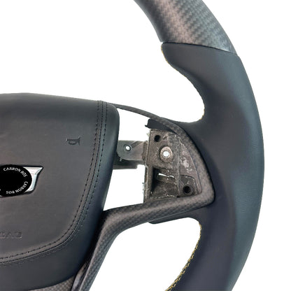 Cadillac carbon fiber steering wheel