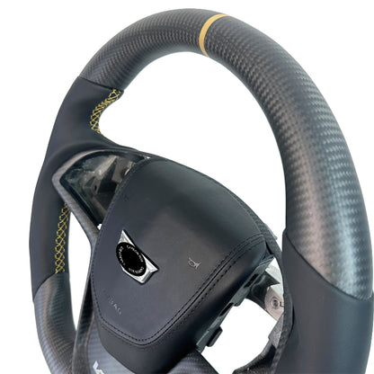 Cadillac carbon fiber steering wheel