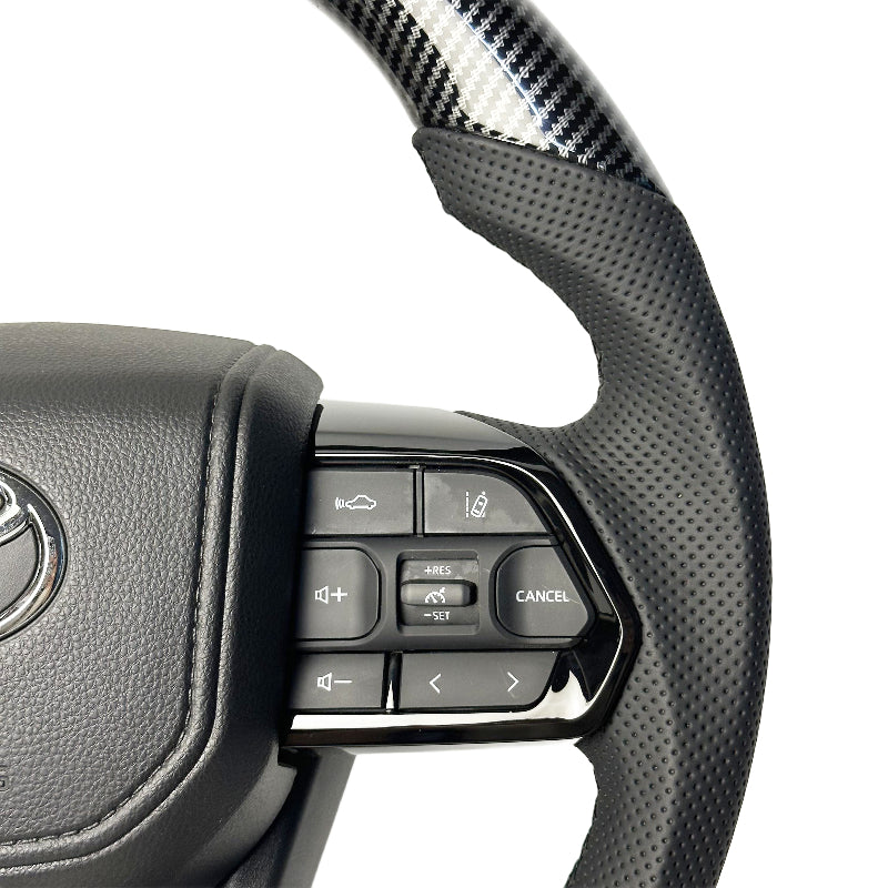 Toyota Land Cruiser to LC300 steering wheel